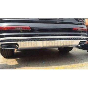 Декоративные накладки на бампера комплект OEM Tuning для Audi Q7 2015-