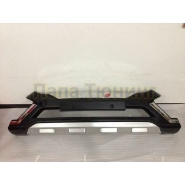 Декоративная накладка на передний бампер OEM Tuning для Chery Tiggo 5 2014-