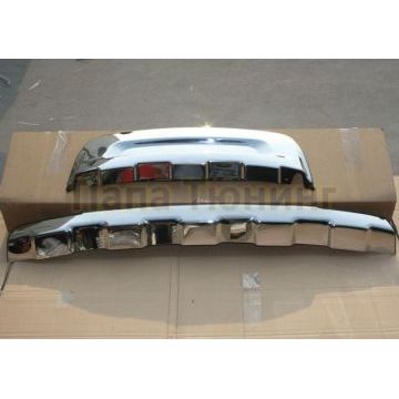 Комплект накладок переднего и заднего бамперов OEM Tuning для Ford Explorer 2011-2015