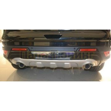 Декоративная накладка заднего бампера OEM Tuning для Ford Kuga 2013-2016