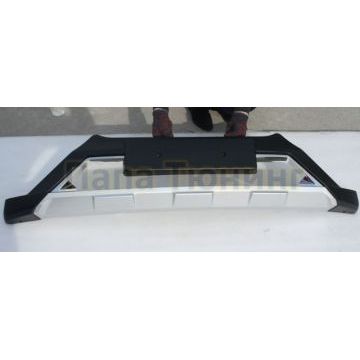 Декоративная накладка переднего бампера OEM Tuning для Hyundai Tucson 2015-2018