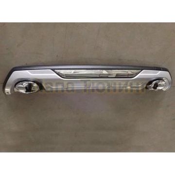 Декоративная накладка заднего бампера имитация 2-го выхлопа OEM Tuning для Kia Sportage 2016-