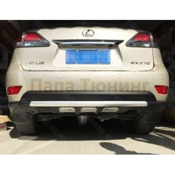 Комплект накладок переднего и заднего бамперов OEM Tuning для Lexus RX270/350/450 2009-2015