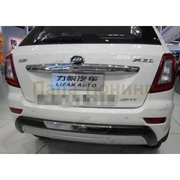 Декоративная накладка на задний бампер OEM Tuning для Lifan X-60 2011-2016