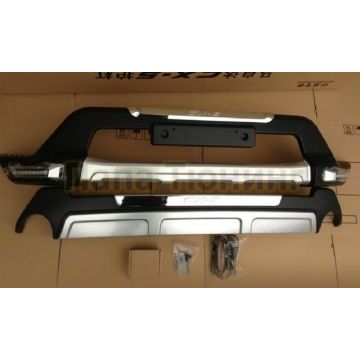 Декоративная накладка на передний бампер со светодиодной подсветкой OEM Tuning для Mazda CX-5 2011-2015