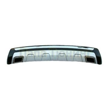 Декоративная накладка заднего бампера OEM Tuning для Mitsubishi Outlander 2012-2014