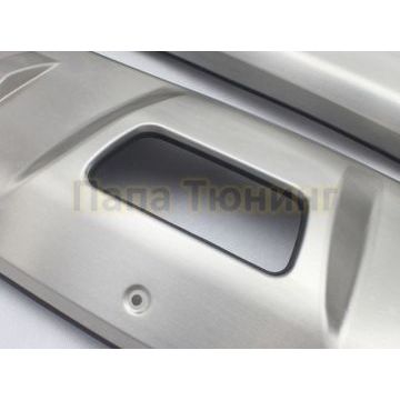 Декоративные накладки бамперов комплект OEM Tuning для Nissan X-Trail T32 2015-