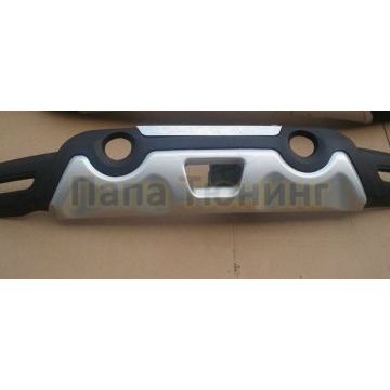 Декоративная накладка заднего бампера OEM Tuning для Nissan X-Trail 2015-