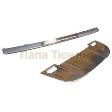 Комплект накладок переднего и заднего бамперов OEM Tuning для Porsche Cayenne 2010-2018