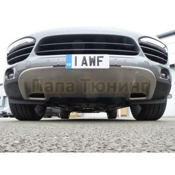 Комплект накладок переднего и заднего бамперов OEM Tuning для Porsche Cayenne 2010-2018