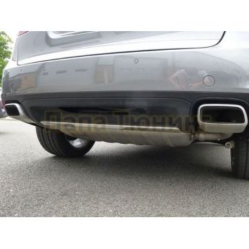 Комплект накладок переднего и заднего бамперов OEM Tuning для Porsche Cayenne 2010-2018