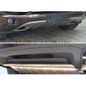 Комплект накладок переднего и заднего бамперов OEM Tuning для Porsche Cayenne 2010-2018