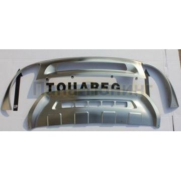 Комплект накладок переднего и заднего бамперов NEW OEM Tuning для Volkswagen Touareg 2010-2014