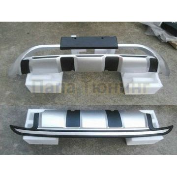 Комплект накладок переднего и заднего бамперов OEM Tuning для Volvo XC60 2014-2017