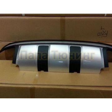 Комплект накладок переднего и заднего бамперов OEM Tuning для Volvo XC60 2014-2017