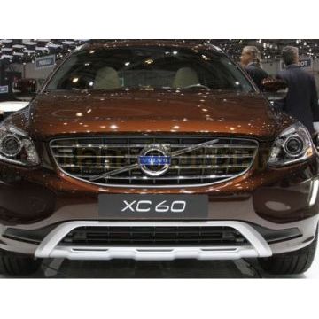 Комплект накладок переднего и заднего бамперов OEM Tuning для Volvo XC60 2014-2017