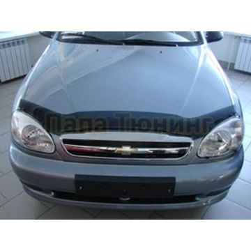 Дефлектор капота SIM для Chevrolet Lanos 1997-2009