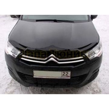 Дефлектор капота SIM для хетчбека 5 дверей для Citroen C4 2011-