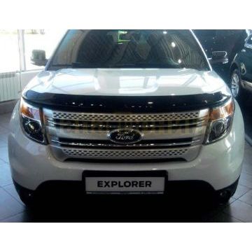 Дефлектор капота SIM для Ford Explorer 2011-2015 Дефлектор капота SIM для Ford Explorer 2011-2015