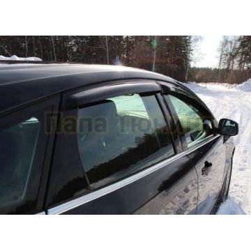 Дефлекторы боковых окон SIM 5 штук для седана и хетчбека для Ford Focus 3 2011-