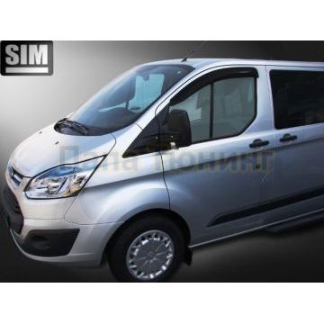 Дефлекторы боковых окон SIM 2 штуки для Ford Tourneo Custom 2013- Дефлекторы боковых окон SIM 2 штуки для Ford Tourneo Custom 2013-