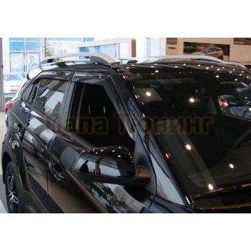 Дефлекторы боковых окон SIM 4 шт. для Hyundai Creta 2016-2021 Дефлекторы боковых окон SIM 4 шт. для Hyundai Creta 2016-2021