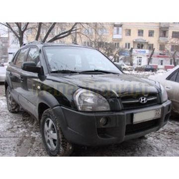 Дефлектор капота SIM для Hyundai Tucson 2004-2007