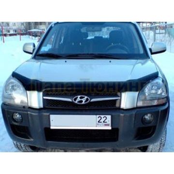 Дефлектор капота SIM для Hyundai Tucson 2008-2010