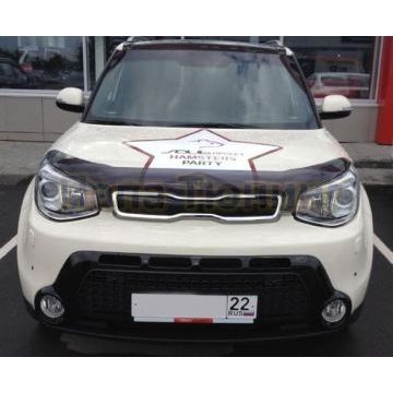 Дефлектор капота SIM для Kia Soul 2014-2016