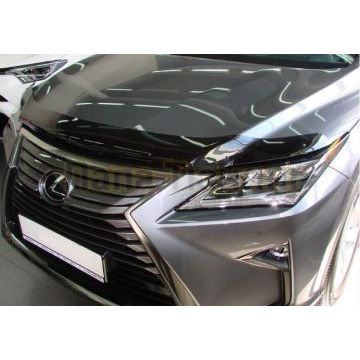 Дефлектор капота темный SIM для Lexus LX-570 2015-