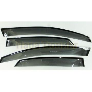 Дефлекторы окон с логотипом OEM Tuning для Lexus NX 2014-