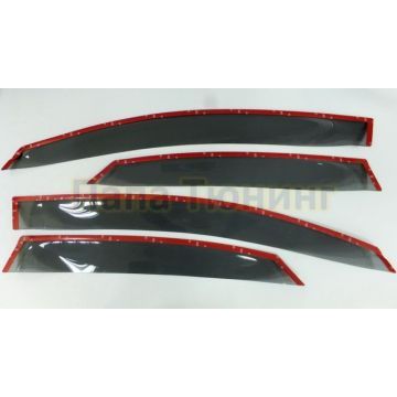 Дефлекторы окон с логотипом OEM Tuning для Lexus NX 2014-