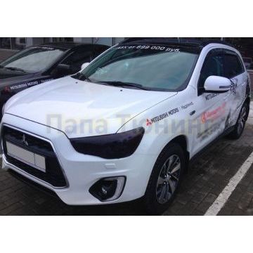 Защита передних фар SIM для Mitsubishi ASX 2010-2016