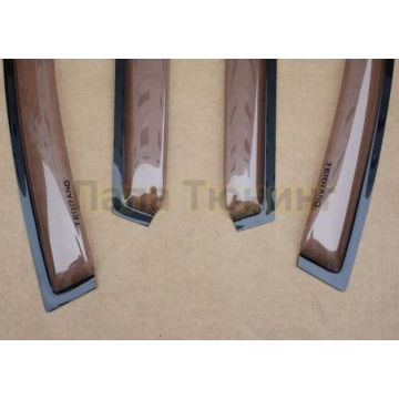 Дефлекторы окон дымчатые OEM Tuning для  2014-