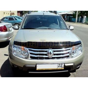 Дефлектор капота SIM для Renault Duster 2011-2015 Дефлектор капота SIM для Renault Duster 2011-2015
