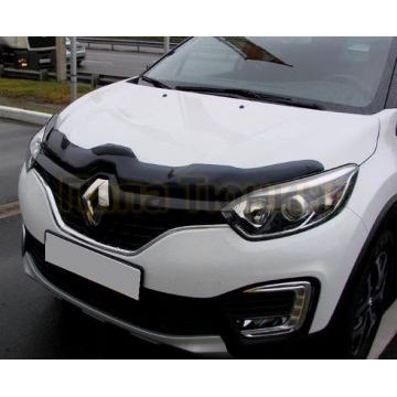 Дефлектор капота темный SIM для Renault Kaptur 2016-