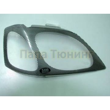 Защита передних фар SIM для Renault Logan 2004-2009 Защита передних фар SIM для Renault Logan 2004-2009