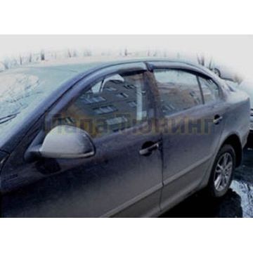 Дефлекторы боковых окон SIM 4 штуки для хетчбека для Skoda Octavia A5 2004-2013
