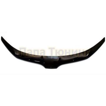 Дефлектор капота SIM тёмный для Skoda Octavia A7 2017-