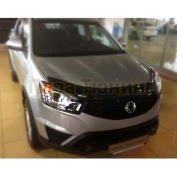 Дефлектор капота SIM для Ssangyong Actyon 2013- Дефлектор капота SIM для Ssangyong Actyon 2013-