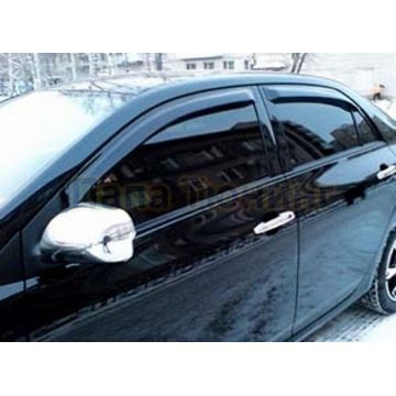 Дефлекторы боковых окон SIM 4 штуки для седана для Toyota Corolla 2006-2013 Дефлекторы боковых окон SIM 4 штуки для седана для Toyota Corolla 2006-2013