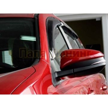 Дефлекторы боковых окон SIM 4 штуки для Toyota RAV4 2013-2019 Дефлекторы боковых окон SIM 4 штуки для Toyota RAV4 2013-2019