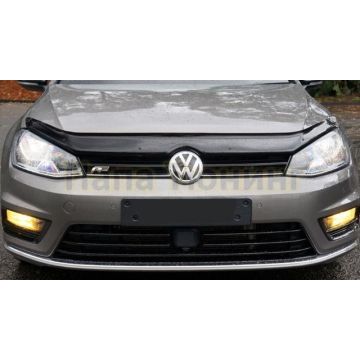 Дефлектор капота темный SIM для Volkswagen Golf 7 2013-