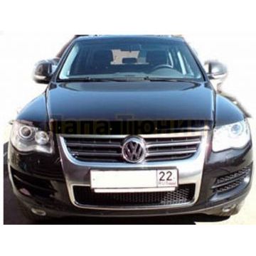 Дефлектор капота SIM для Volkswagen Touareg 2002-2010 Дефлектор капота SIM для Volkswagen Touareg 2002-2010