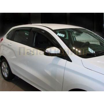 Дефлекторы боковых окон SIM на хетчбек 4 шт. для Lada X-RAY 2016- Дефлекторы боковых окон SIM на хетчбек 4 шт. для Lada X-RAY 2016-