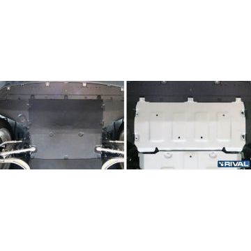 Защита картера Rival для 2,0 АКПП алюминий 4 мм для Audi Q5 2016-