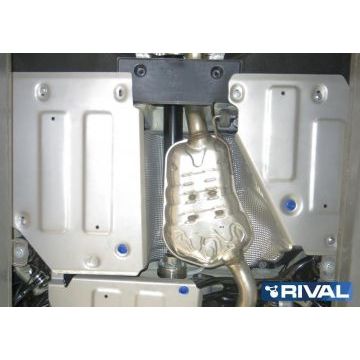 Защита топливного бака Rival для 2,0 АКПП алюминий 4 мм для Audi Q5 2016-