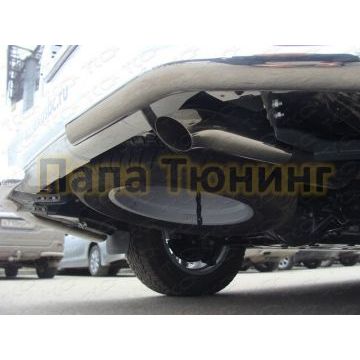 Насадка на глушитель 76 мм ТСС для Lexus GX-460 2014-