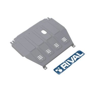 Защита картера и КПП Rival для 1,6 МКПП алюминий 4 мм для Chevrolet Aveo 2012-2015