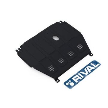 Защита картера и КПП Rival для 1,6 МКПП сталь 2 мм для Chevrolet Aveo 2012-2015